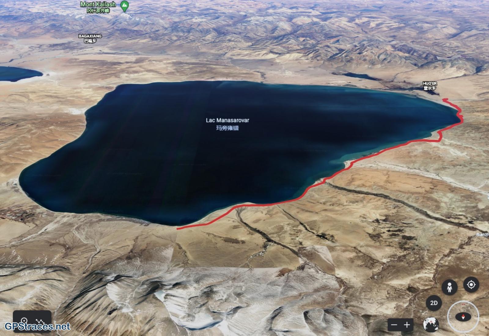 Copie d'écran Google Earth