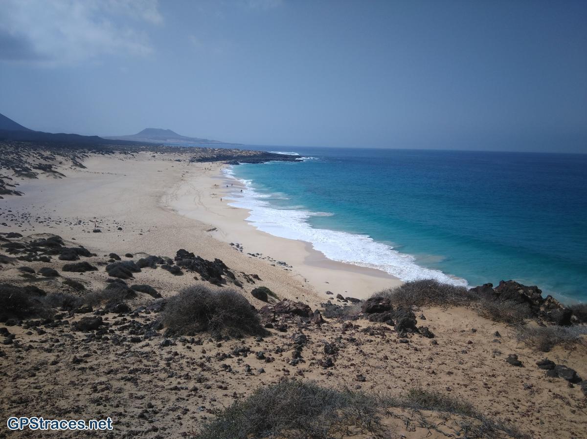 La plage de Las Conchas