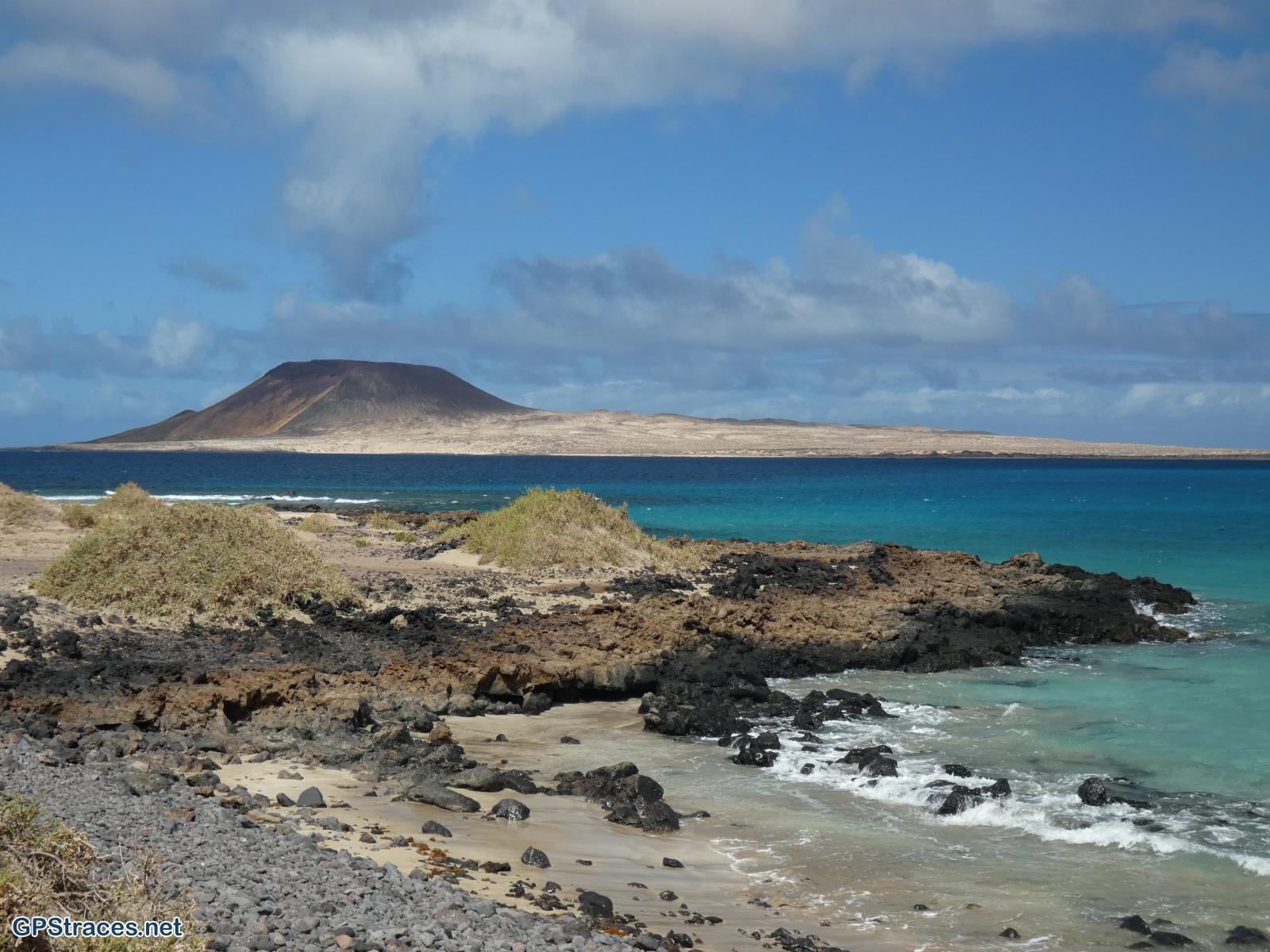 L'ile de la  Graciosa et la Montana Amarilla