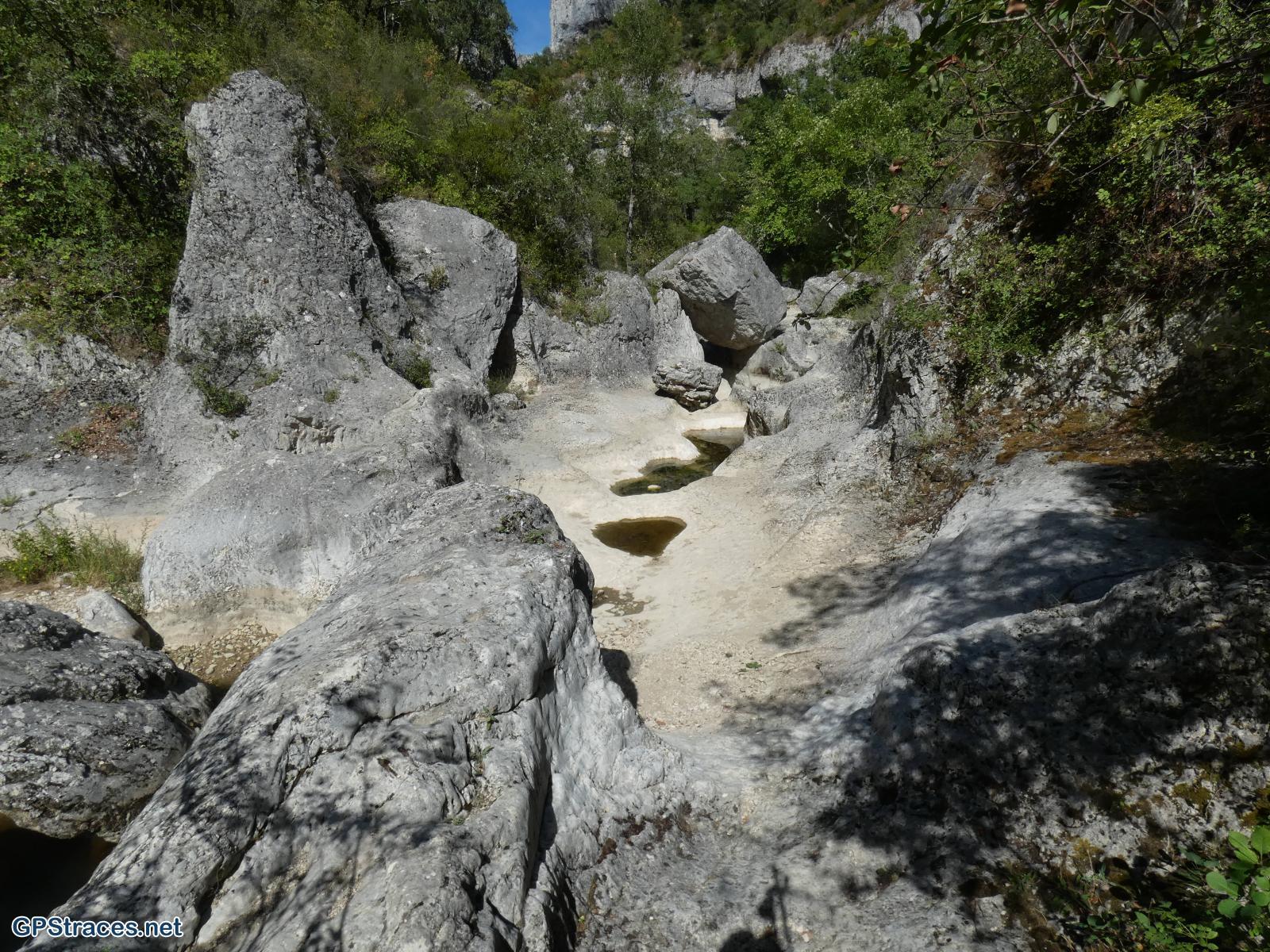 Alpes de Haute Provence-Gorges d'Oppedette–17