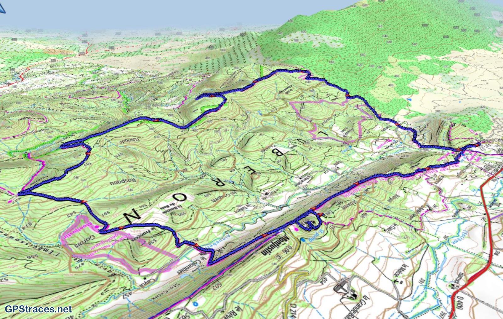 Alpes de Haute Provence-Lubéron - Céreste - Monjustin–13