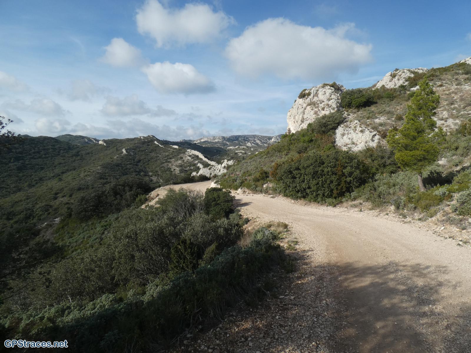 Le chemin de Baume Brignolle