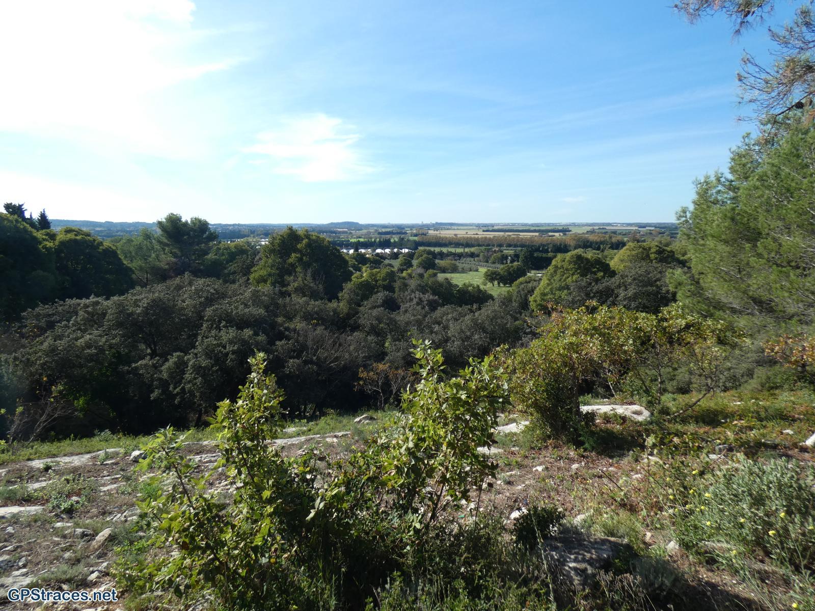 Bouches du Rhône-Alpilles - La falaise du vallon de la Lèque–1