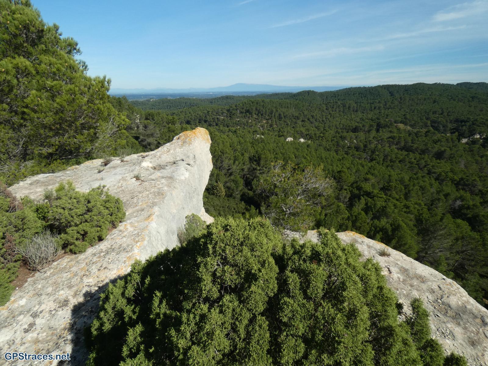 Sur la falaise