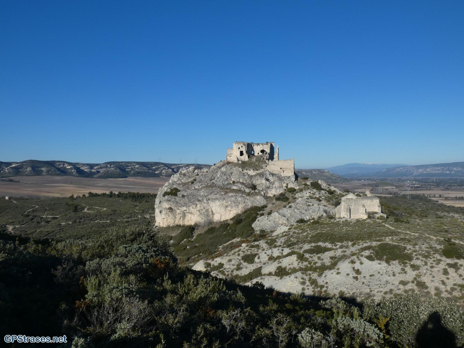 Bouches du Rhône-Alpilles - Lamanon - Castellas de Roquemartine–14