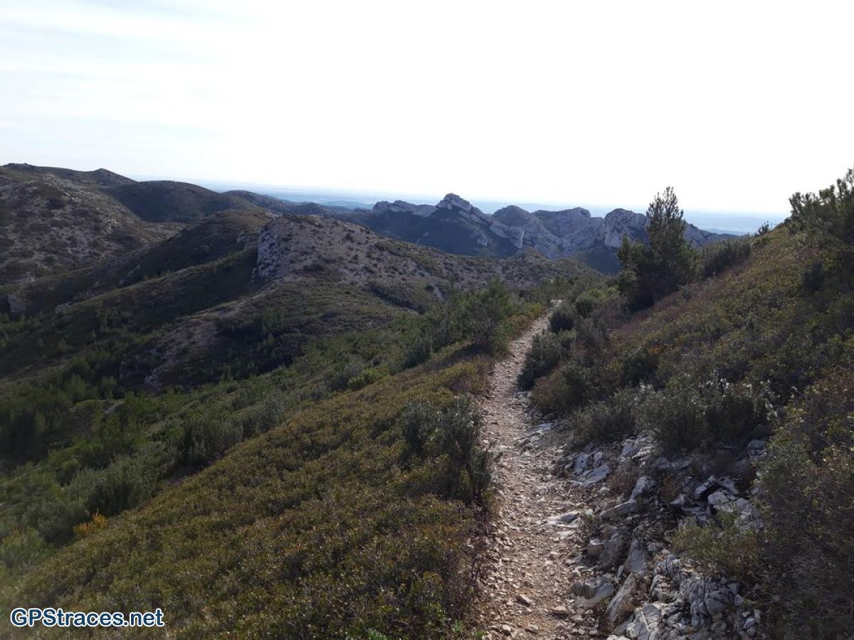 Descente par le versant sud