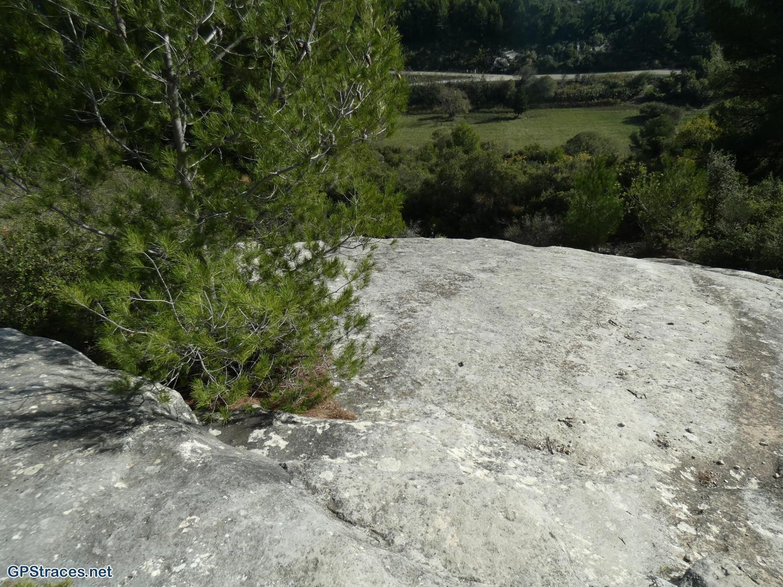 Point de départ du sentier vers la grotte
