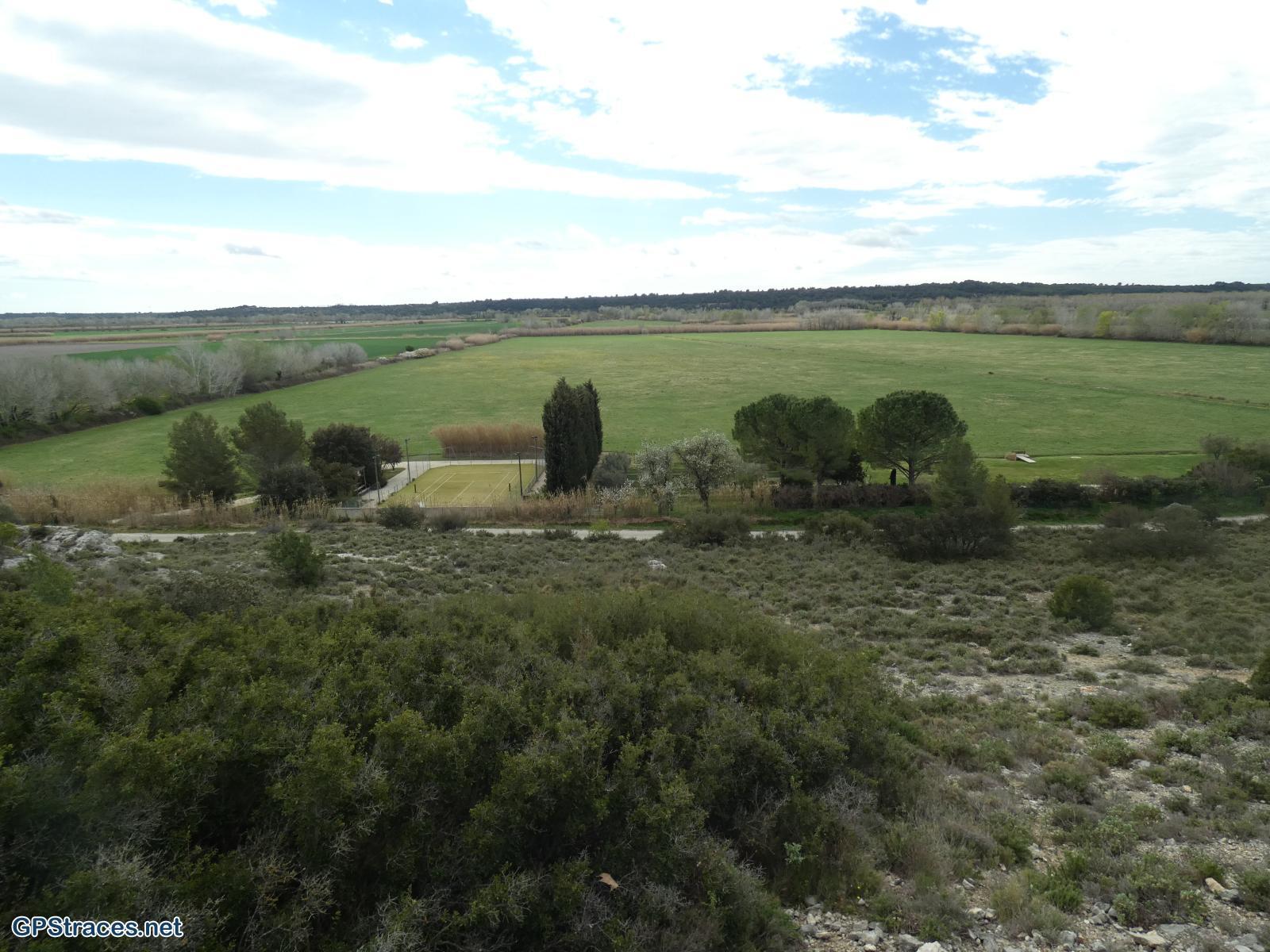 L'ancien marais des Baux