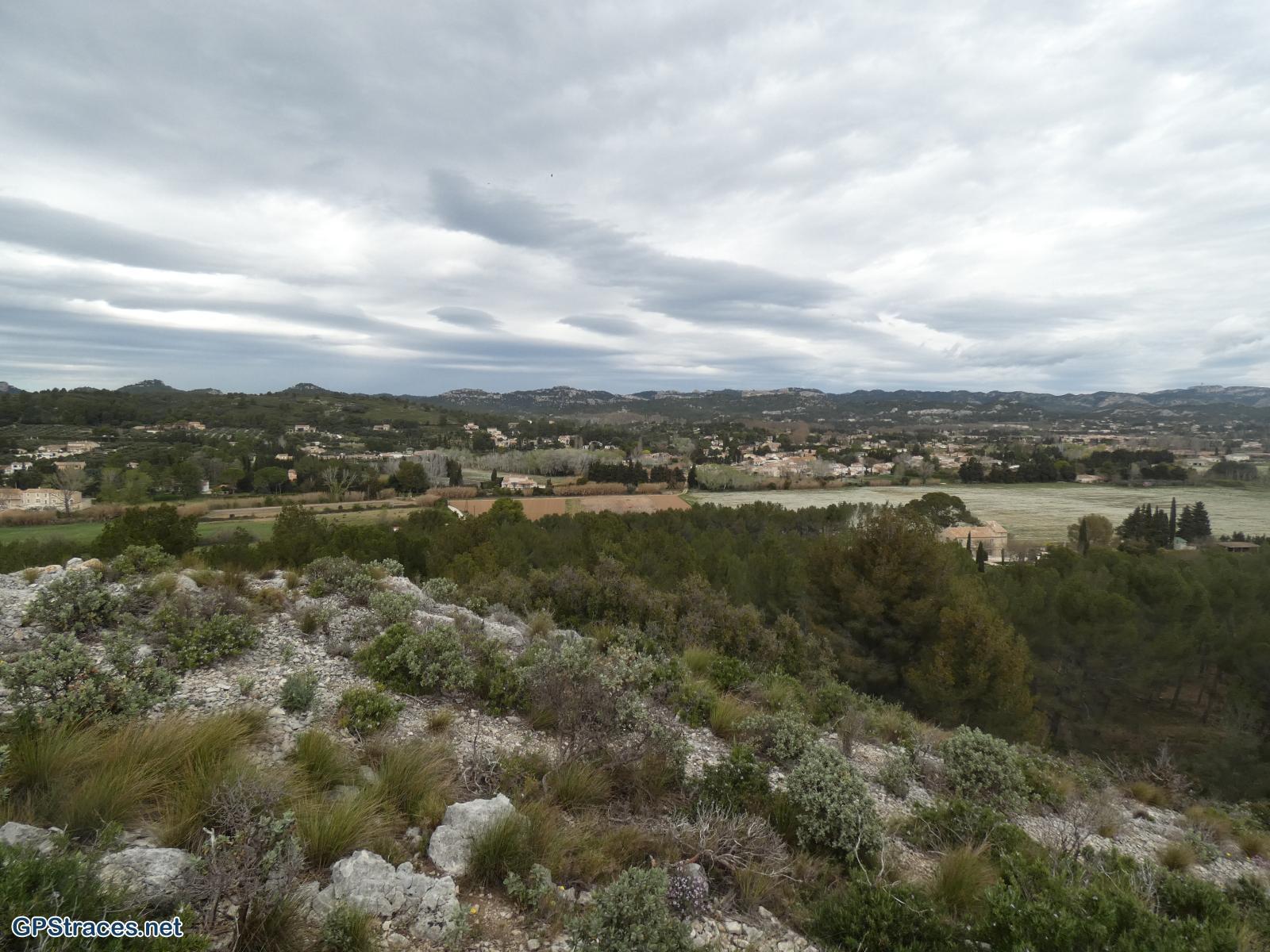 Bouches du Rhône-Alpilles - Rochers de la Pène - Oppidum des tours de Castillon–18