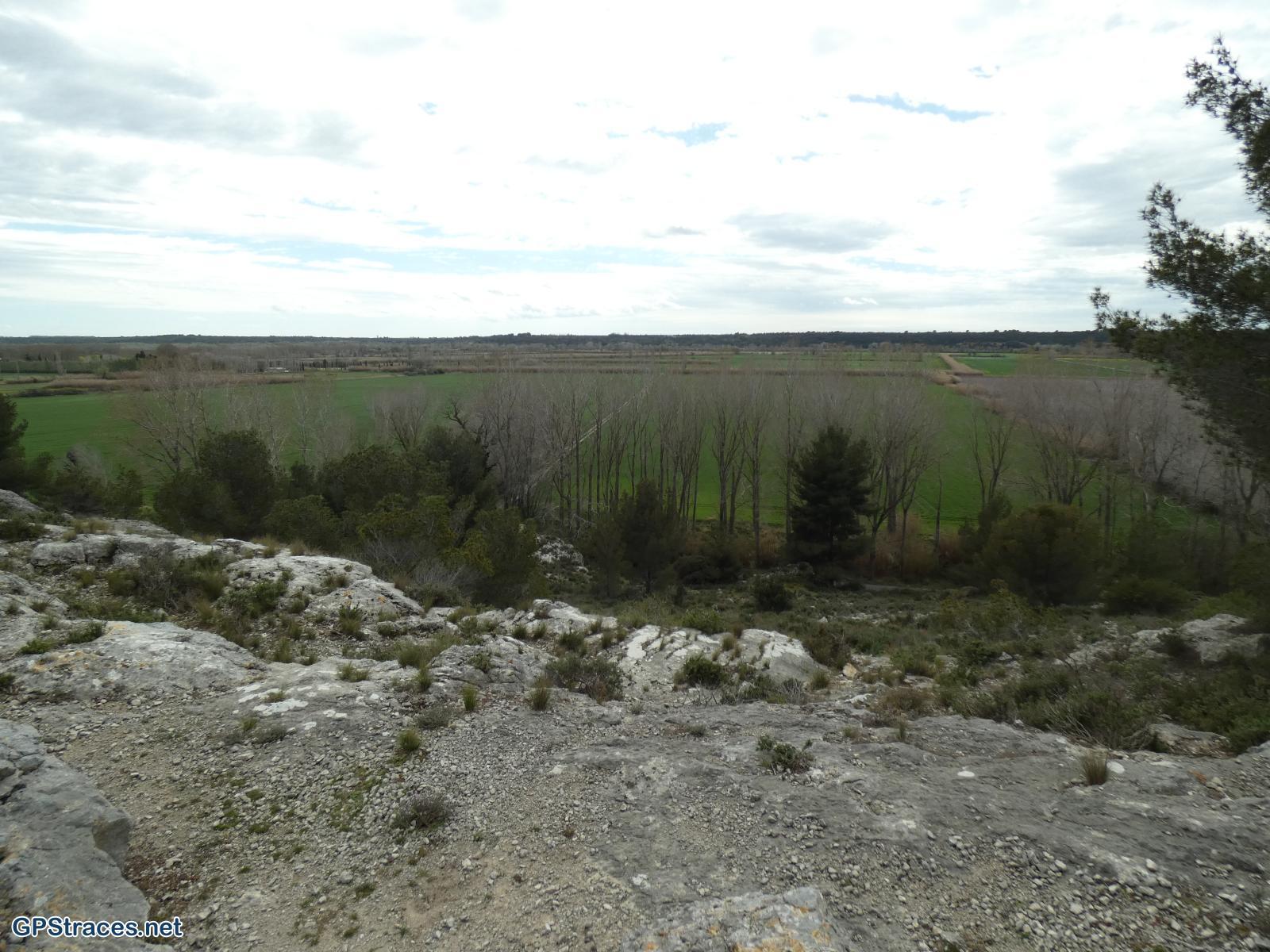 L'ancien marais des Baux