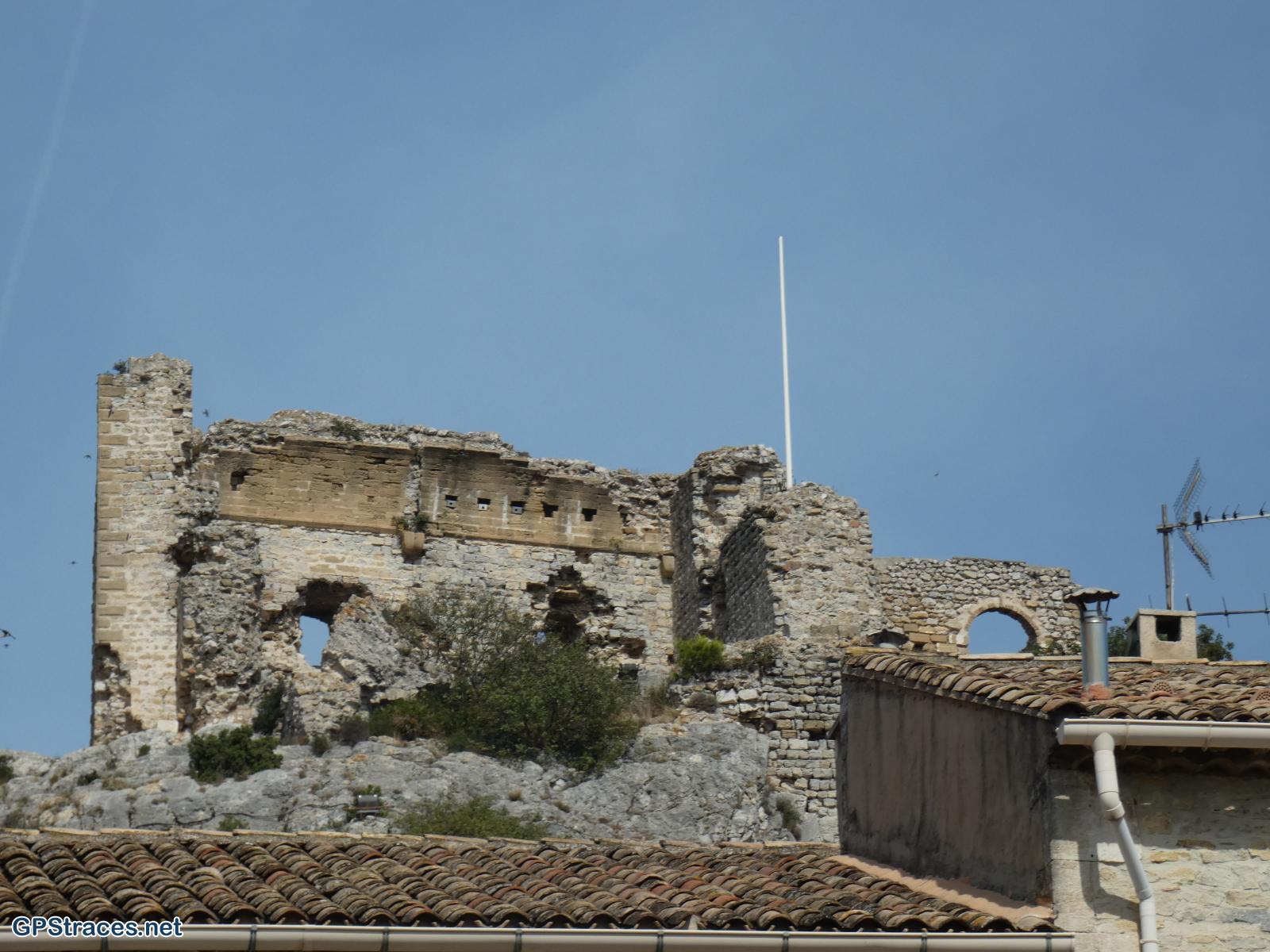 Le château d'Aureille