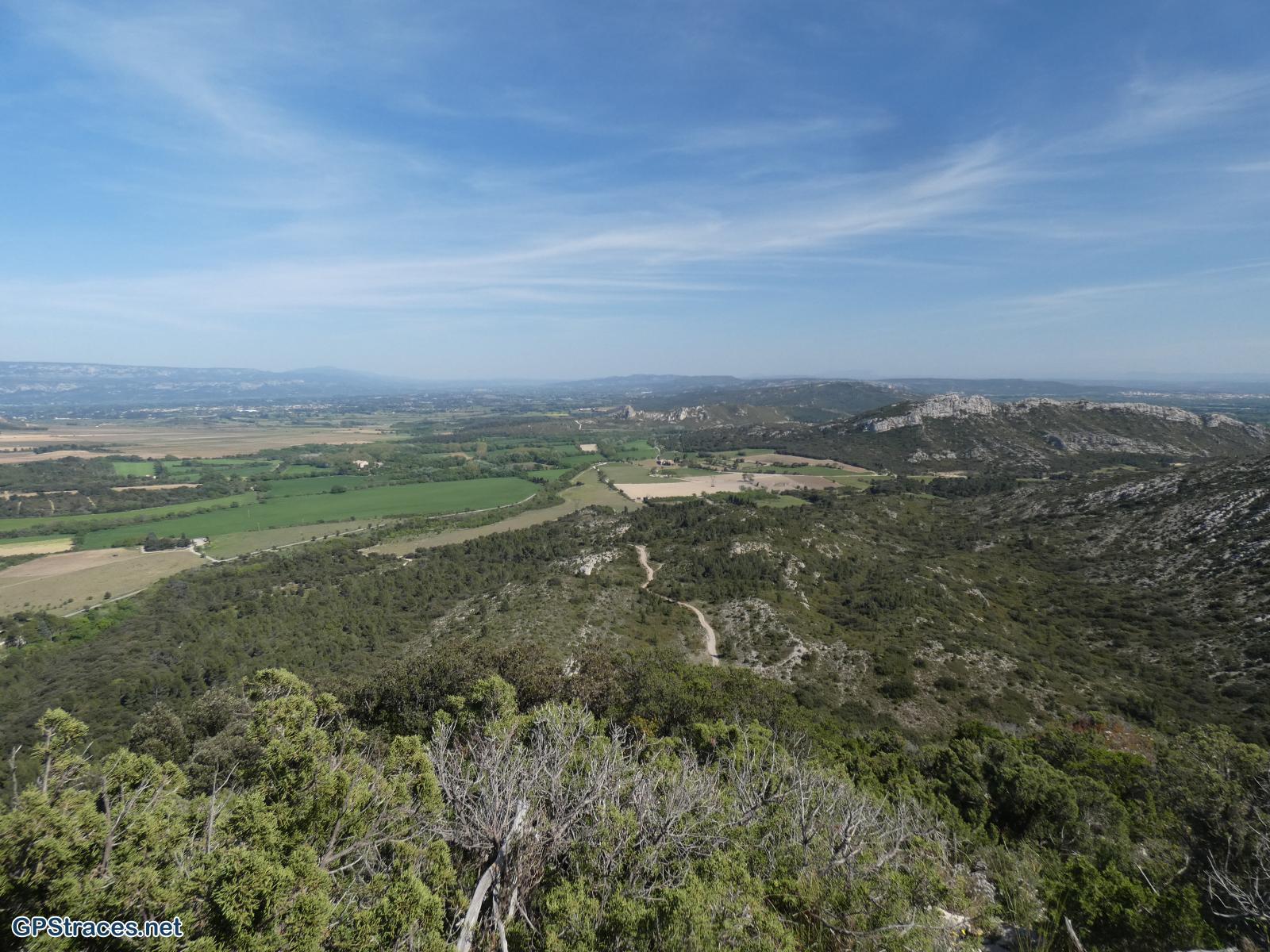 Bouches du Rhône-Alpilles - Tour des Opies - Crête de Civadières est–22
