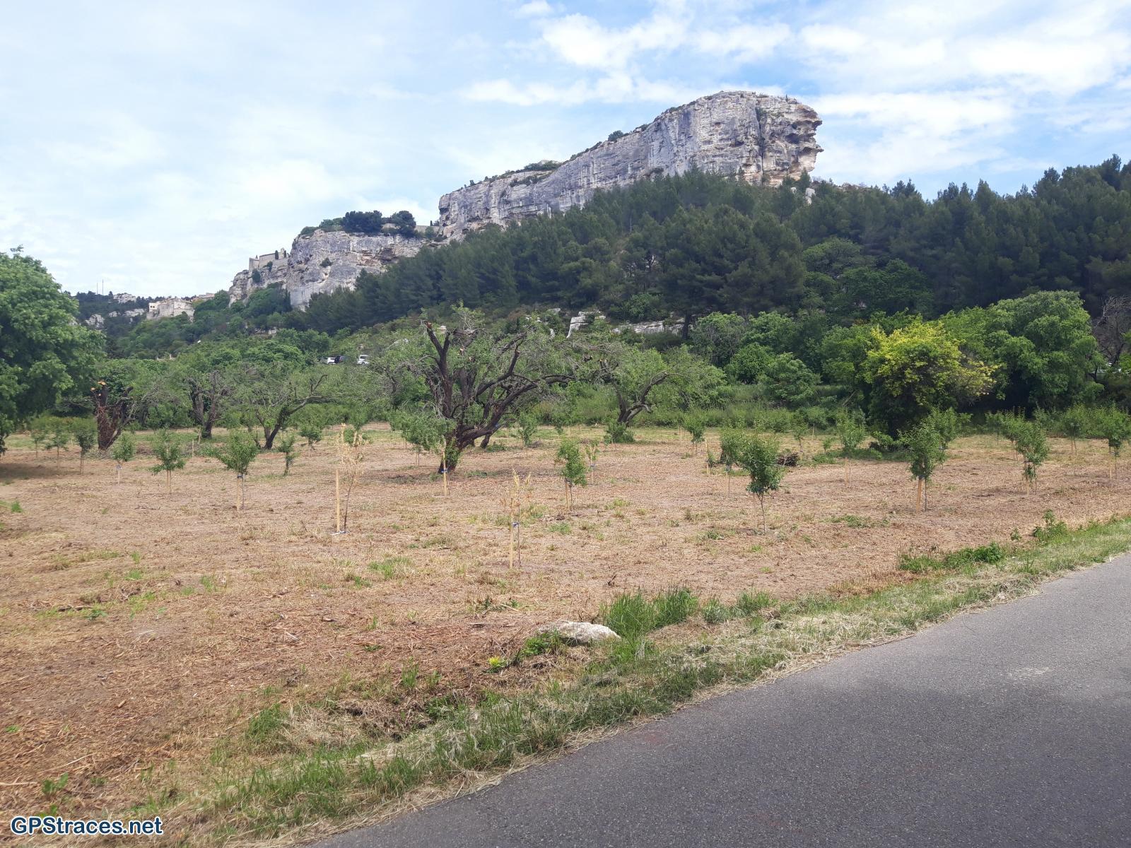 le rocher des Baux de Provence