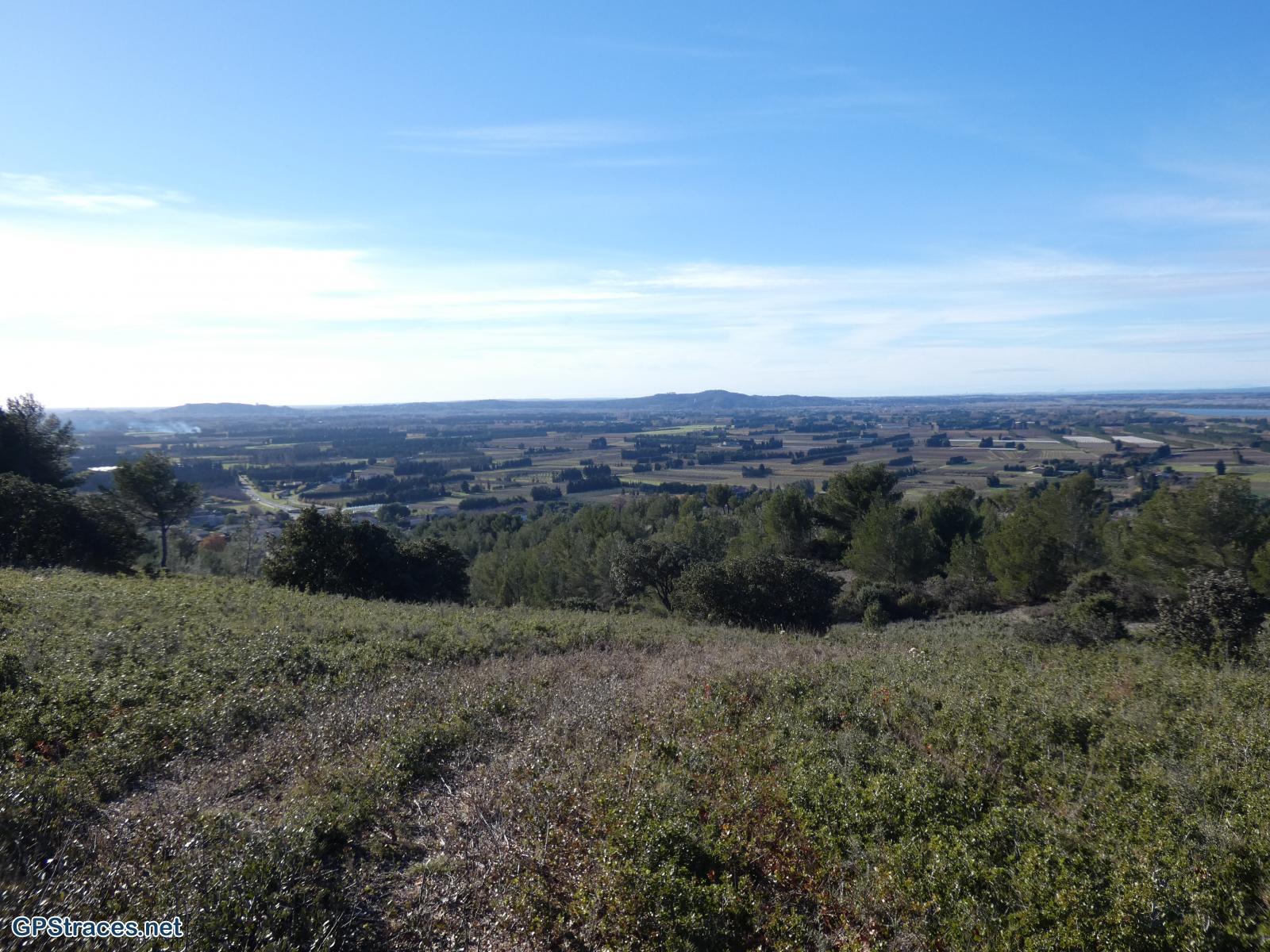 La plaine de Boulbon