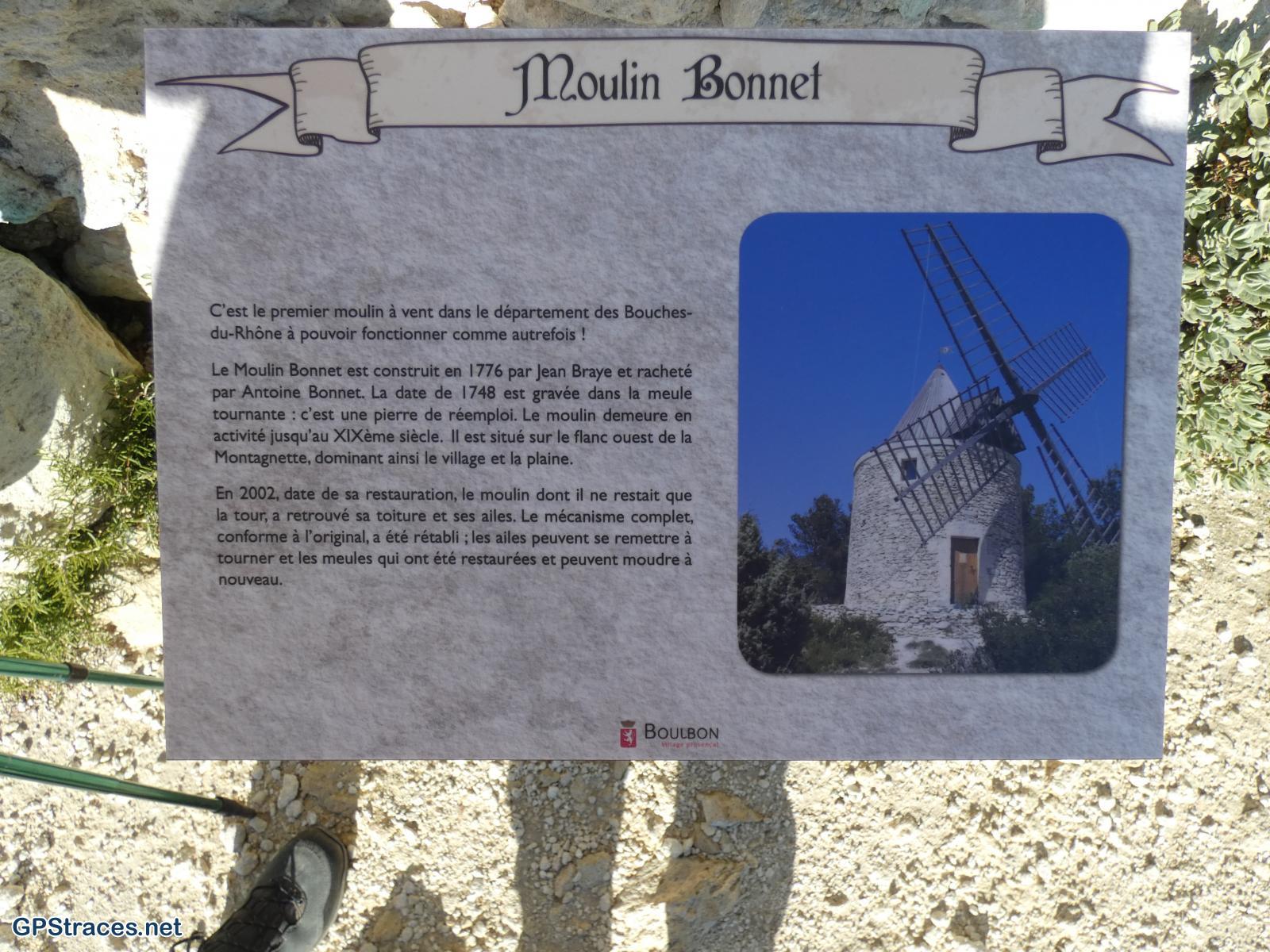 Bouches du Rhône-Montagnette - Les Bouisses - Moulin Bonnet–2