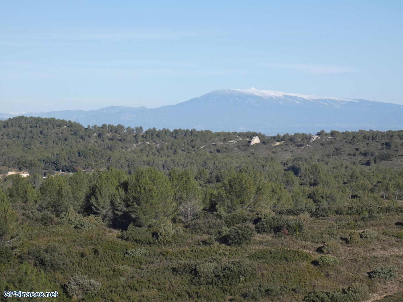 Le Mont ventoux enneigé