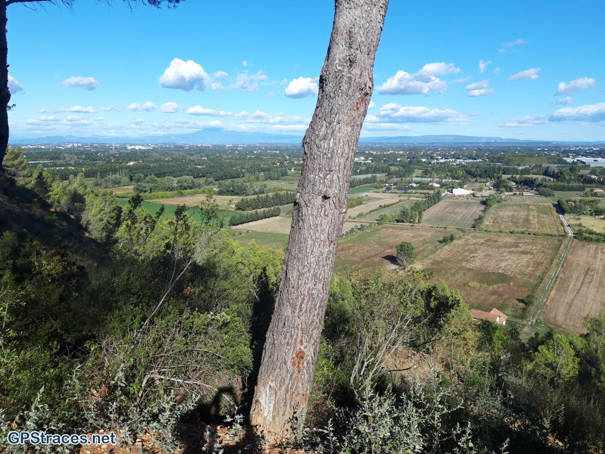 Le Ventoux dans le lointain
