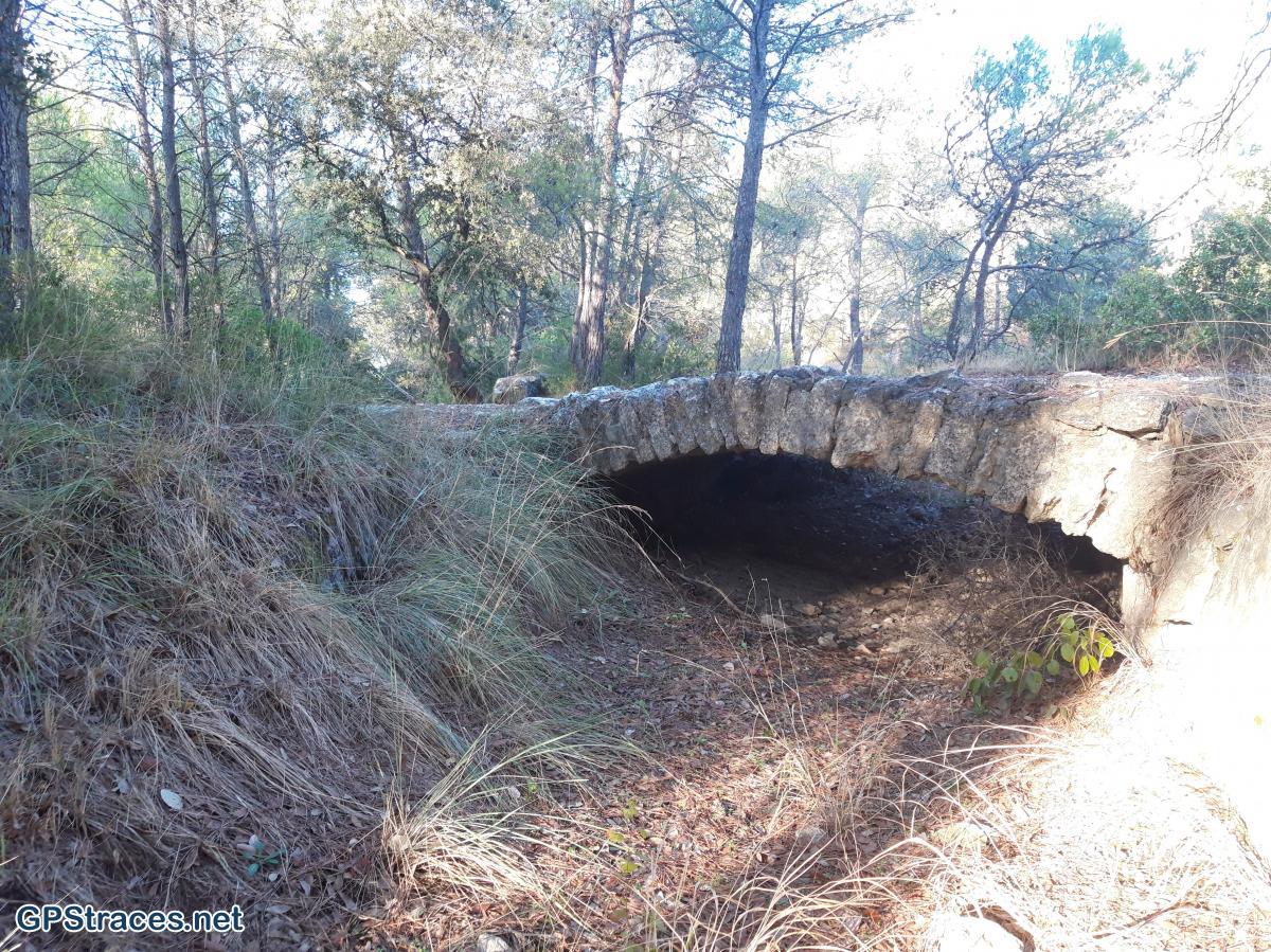 Un pont sur un gaudre