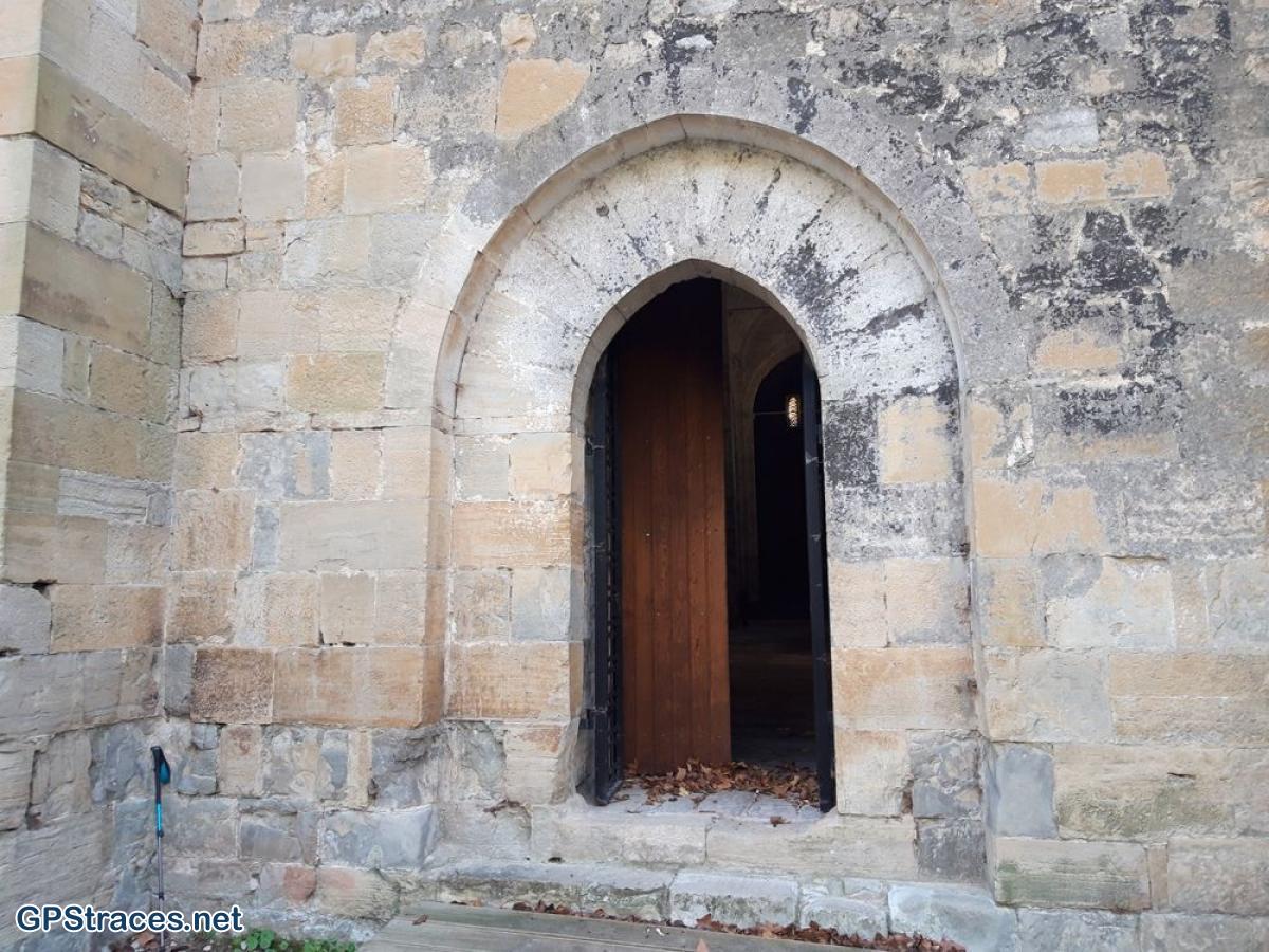 L'entrée de l'abbaye de Saint Pons