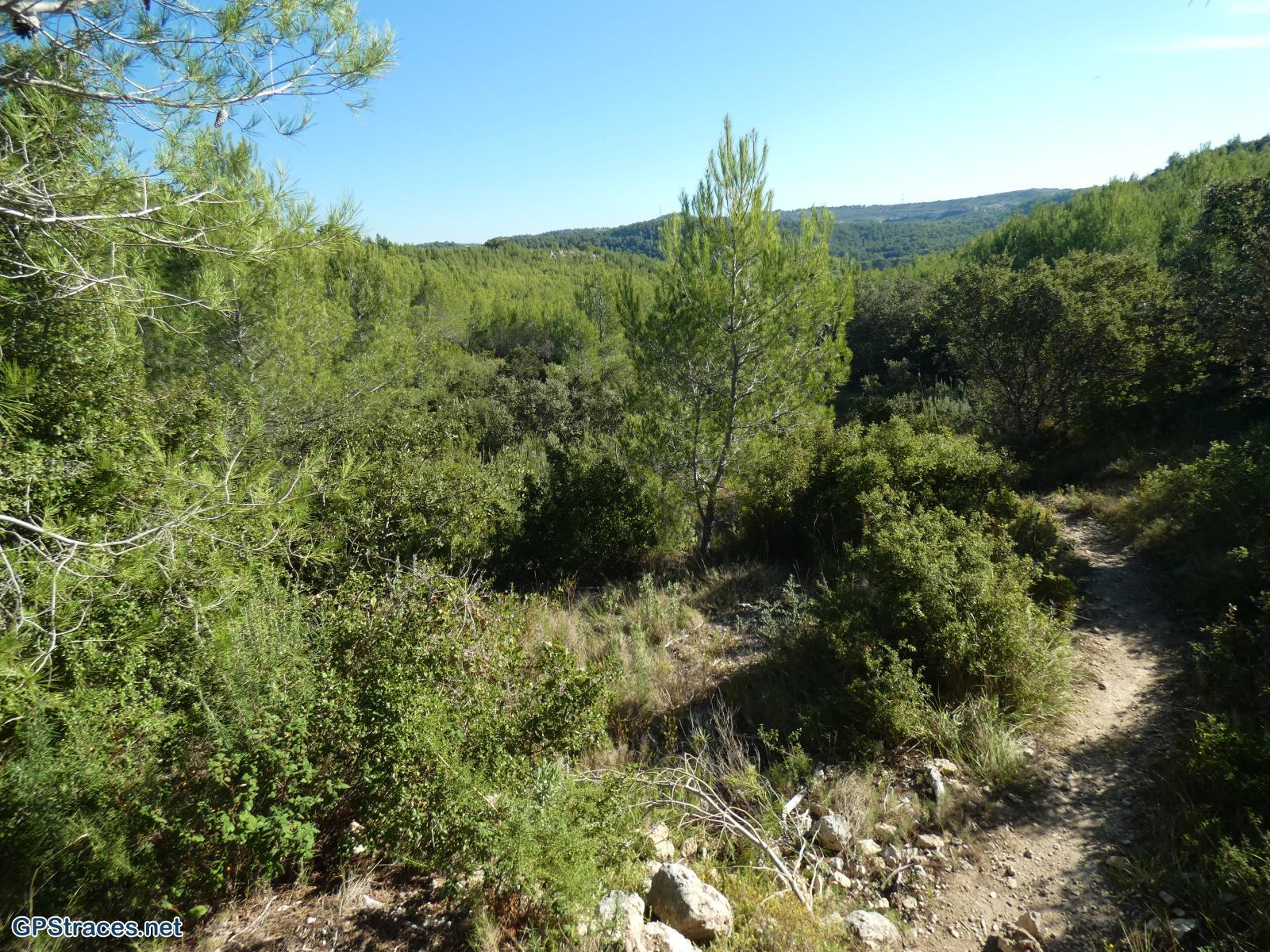 Bouches du Rhône-Velaux, croix de Rognac, cascade de Malaga et plateau du Grand Arbois–3