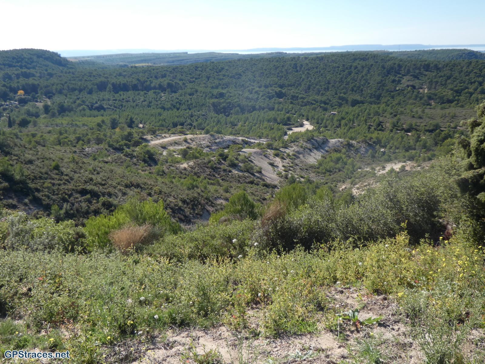 Bouches du Rhône-Velaux, croix de Rognac, cascade de Malaga et plateau du Grand Arbois–24