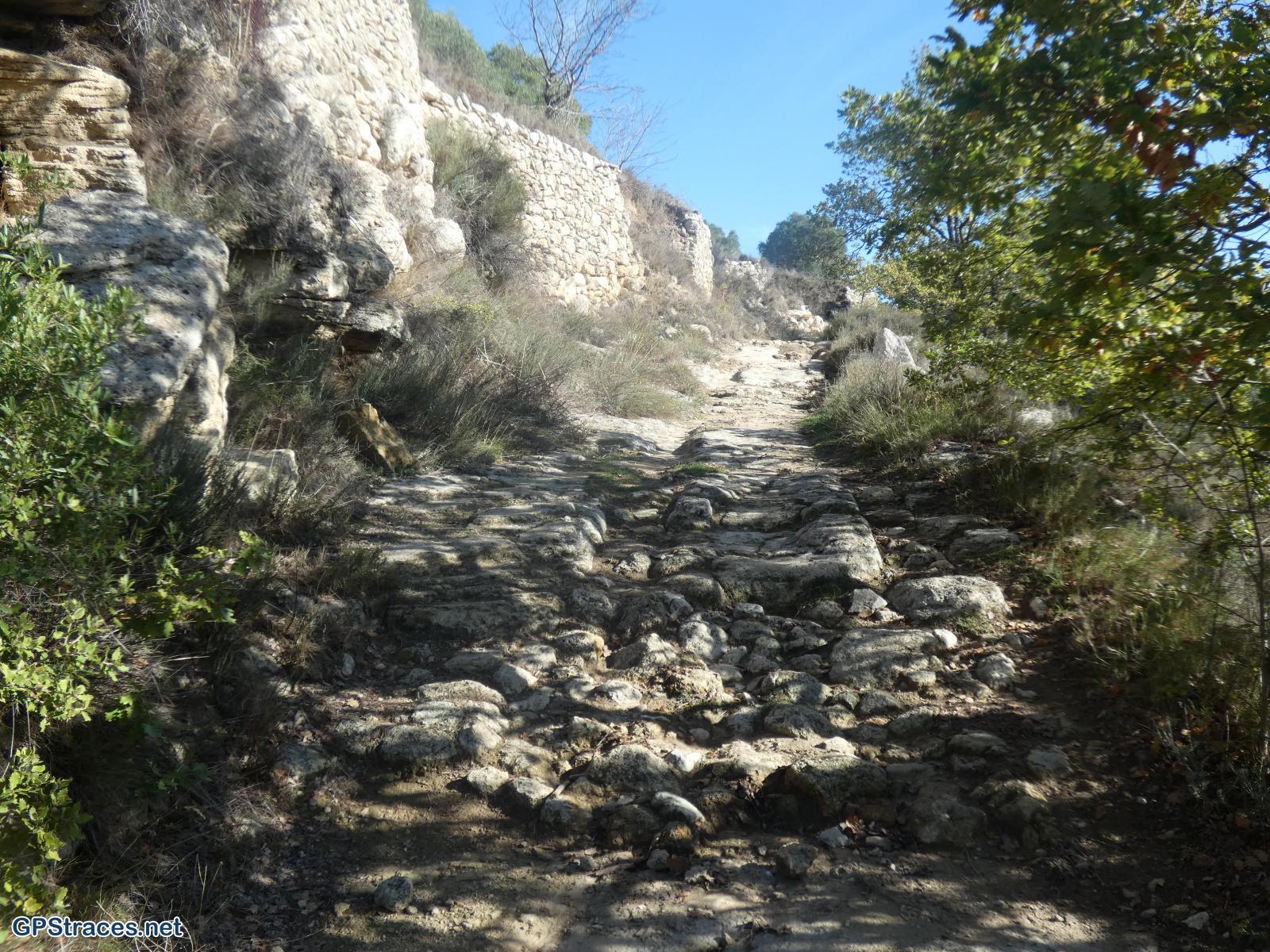 Le chemin du vieux Vernègues
