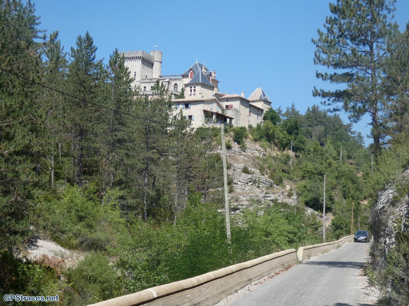 Le château d'Aulan