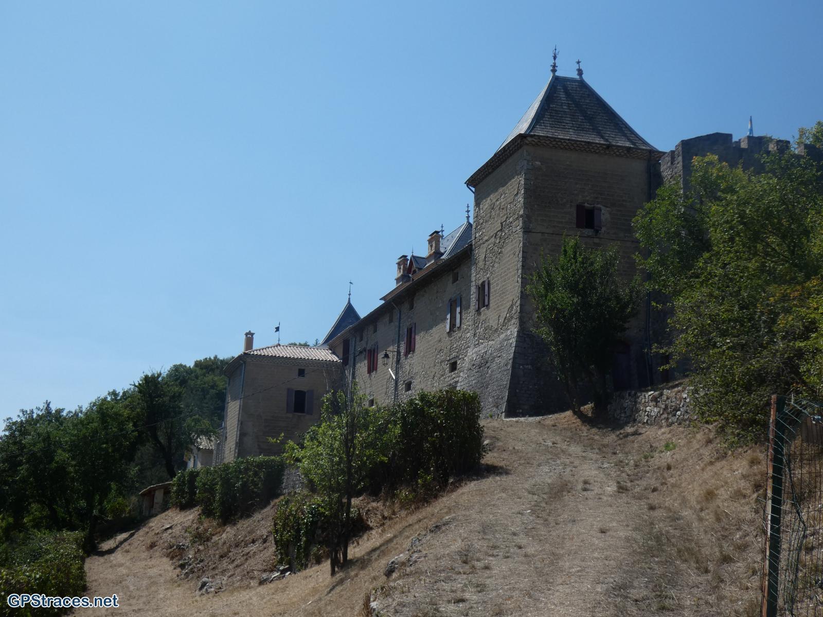Le château d'Aulan