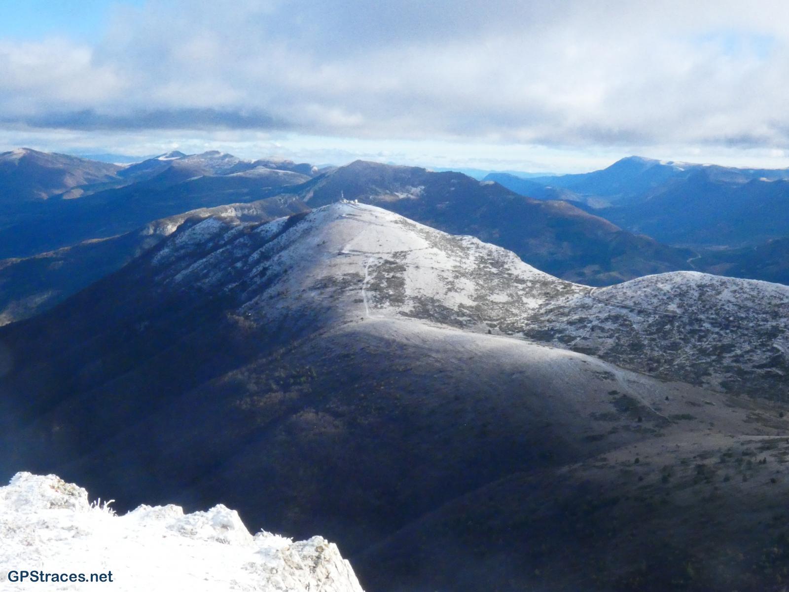 La montagne de Bergiès depuis Buc