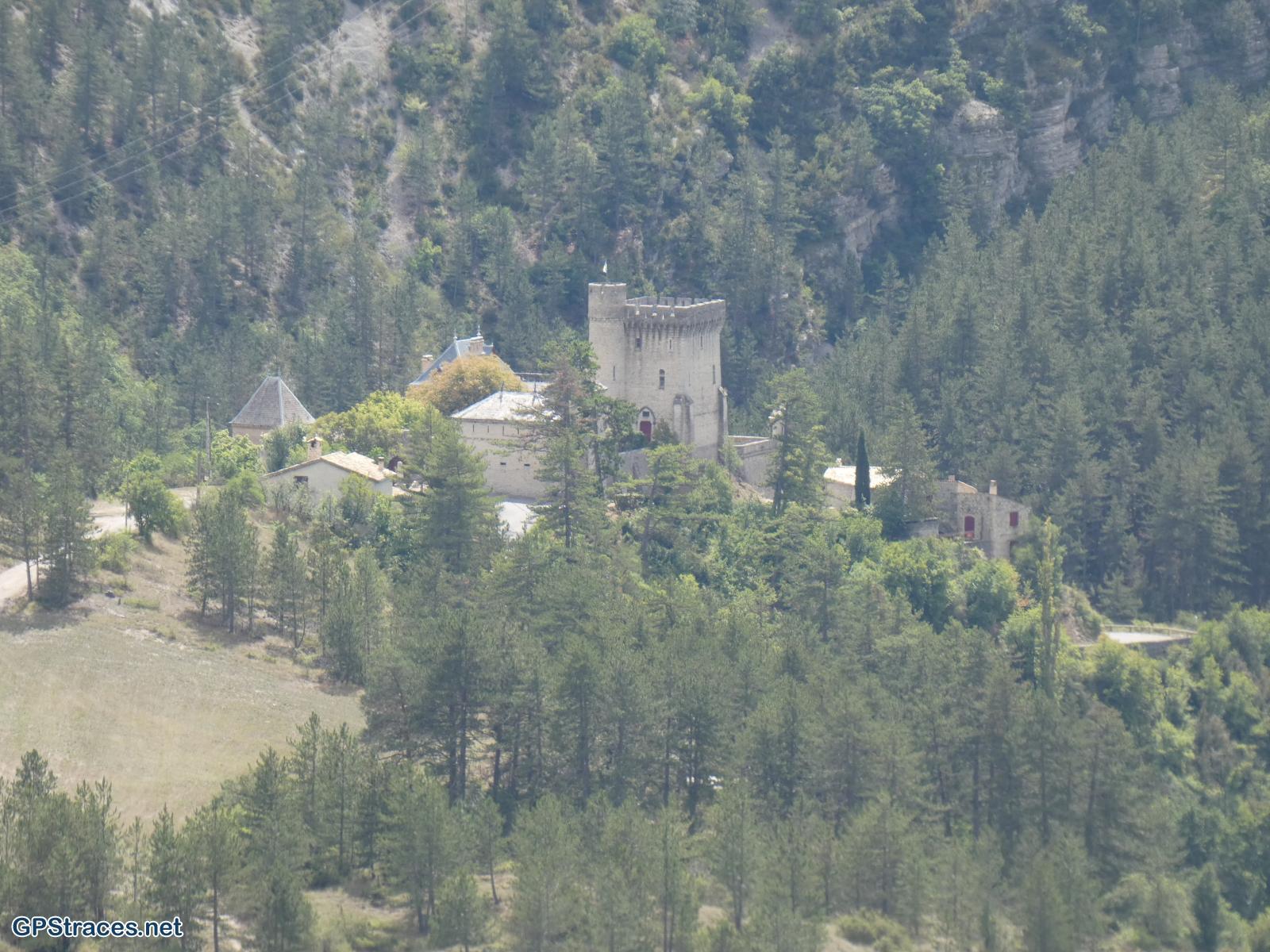 Le château d'Aulan