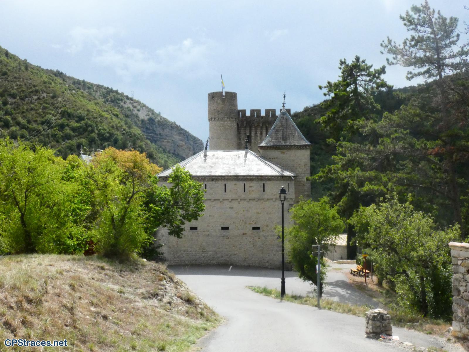 Le château d'Aulan