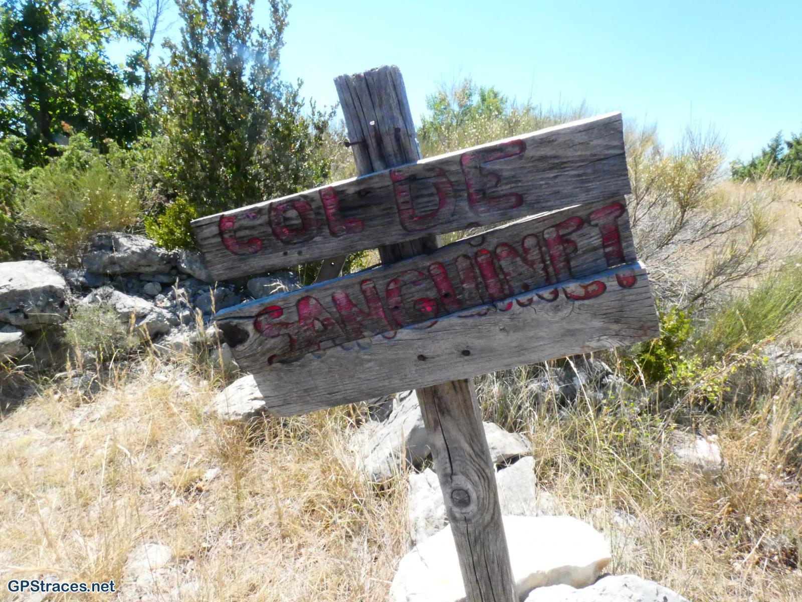 Le col de sanguinet