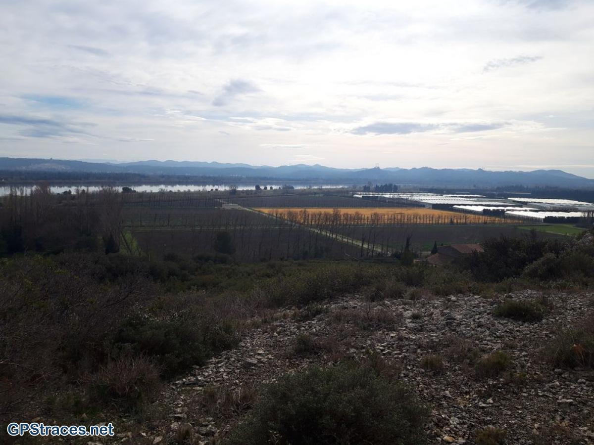 Le Rhône et la Montagnette