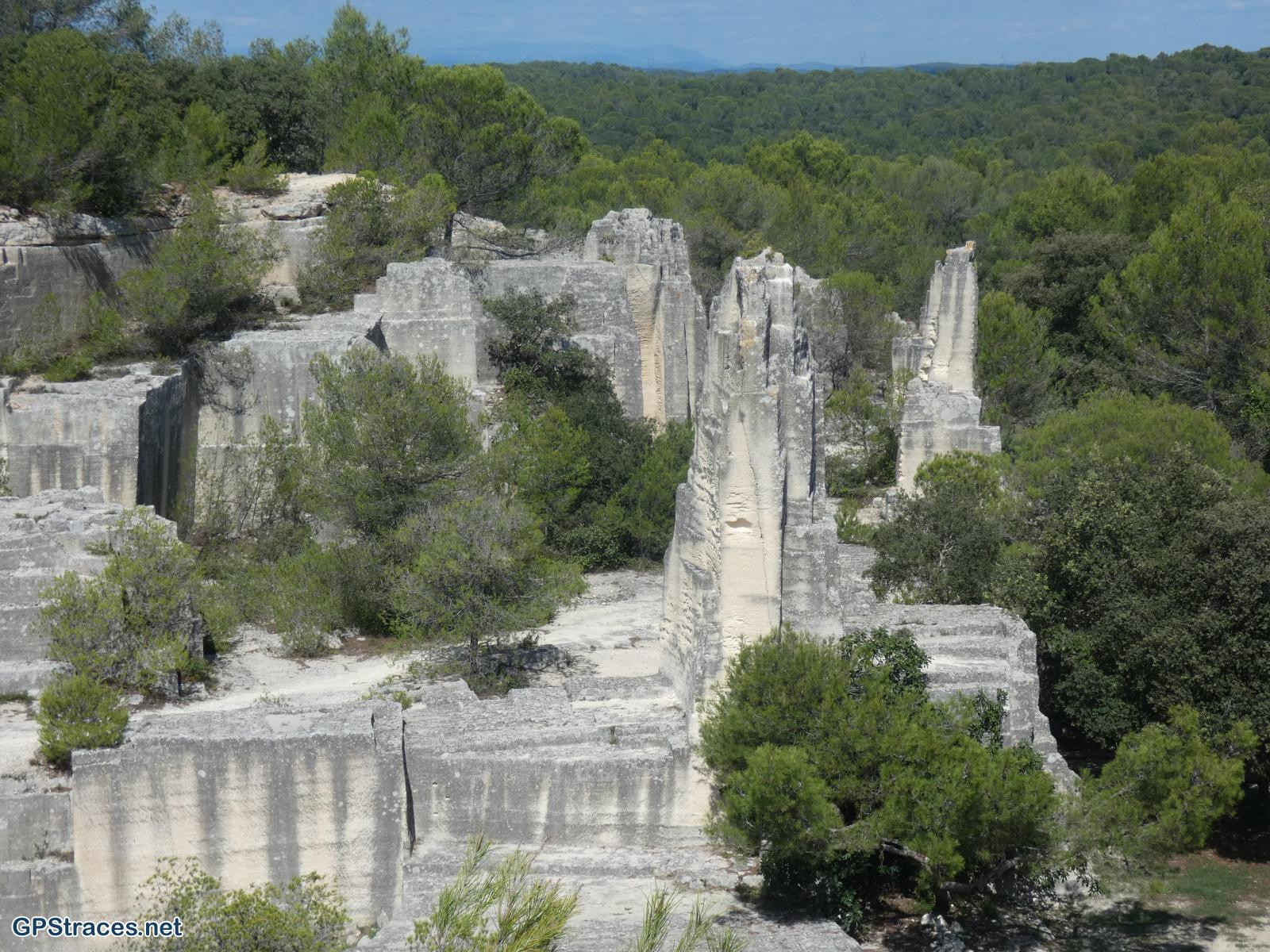 Gard-Aujargues - Les carrières de Junas–11