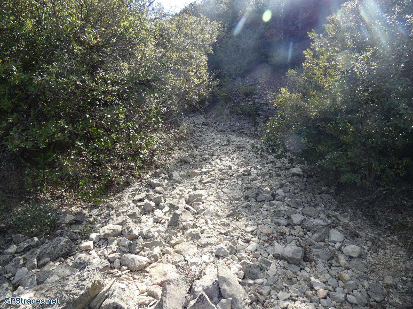 Traversée du ruisseau Les Seynes