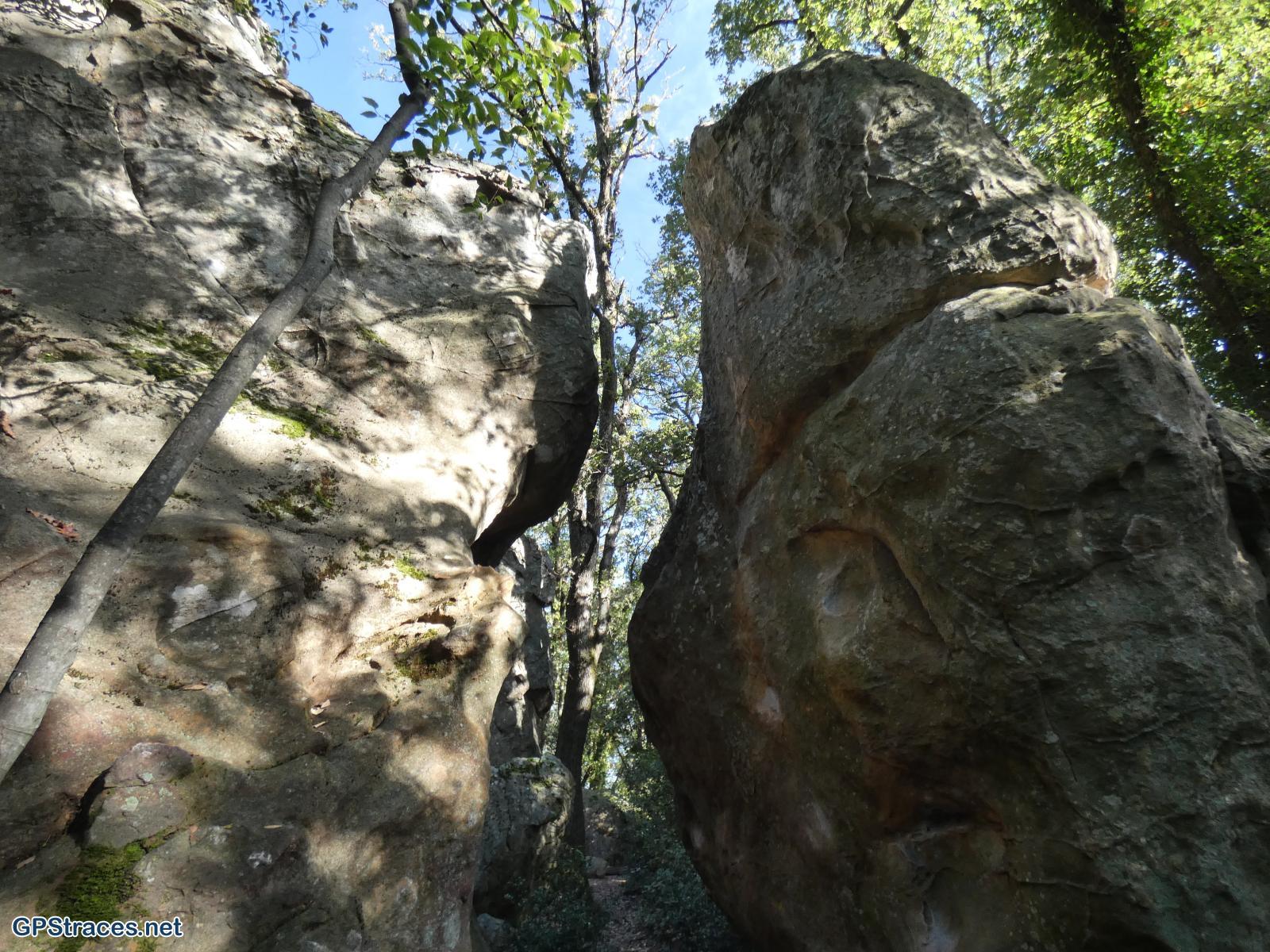 Les rochers de la Capelle