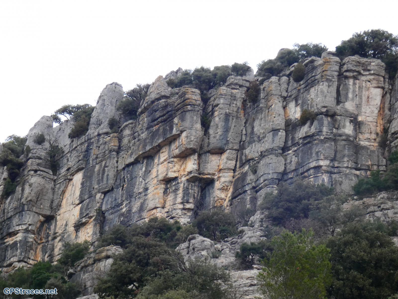 Gard-Corconne - Pont du Hasard - Crête de Taillade–1