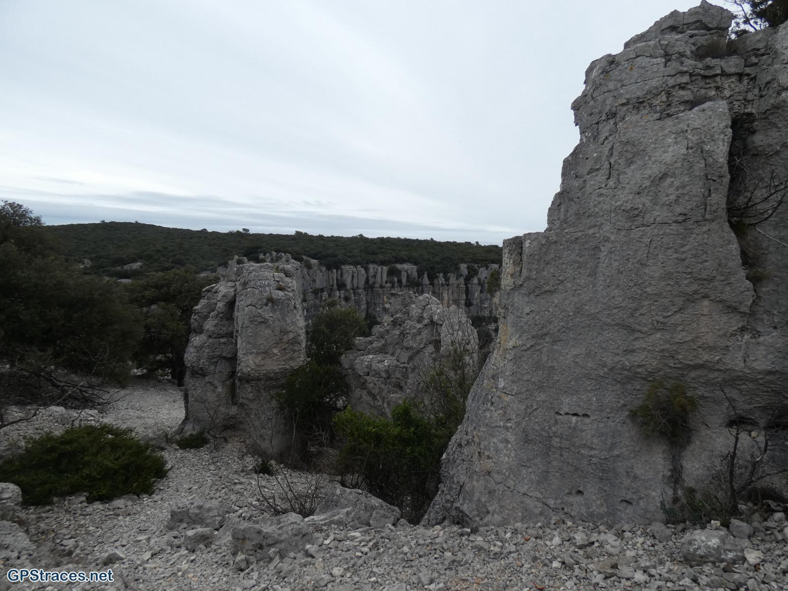 Gard-Corconne - Pont du Hasard - Crête de Taillade–3