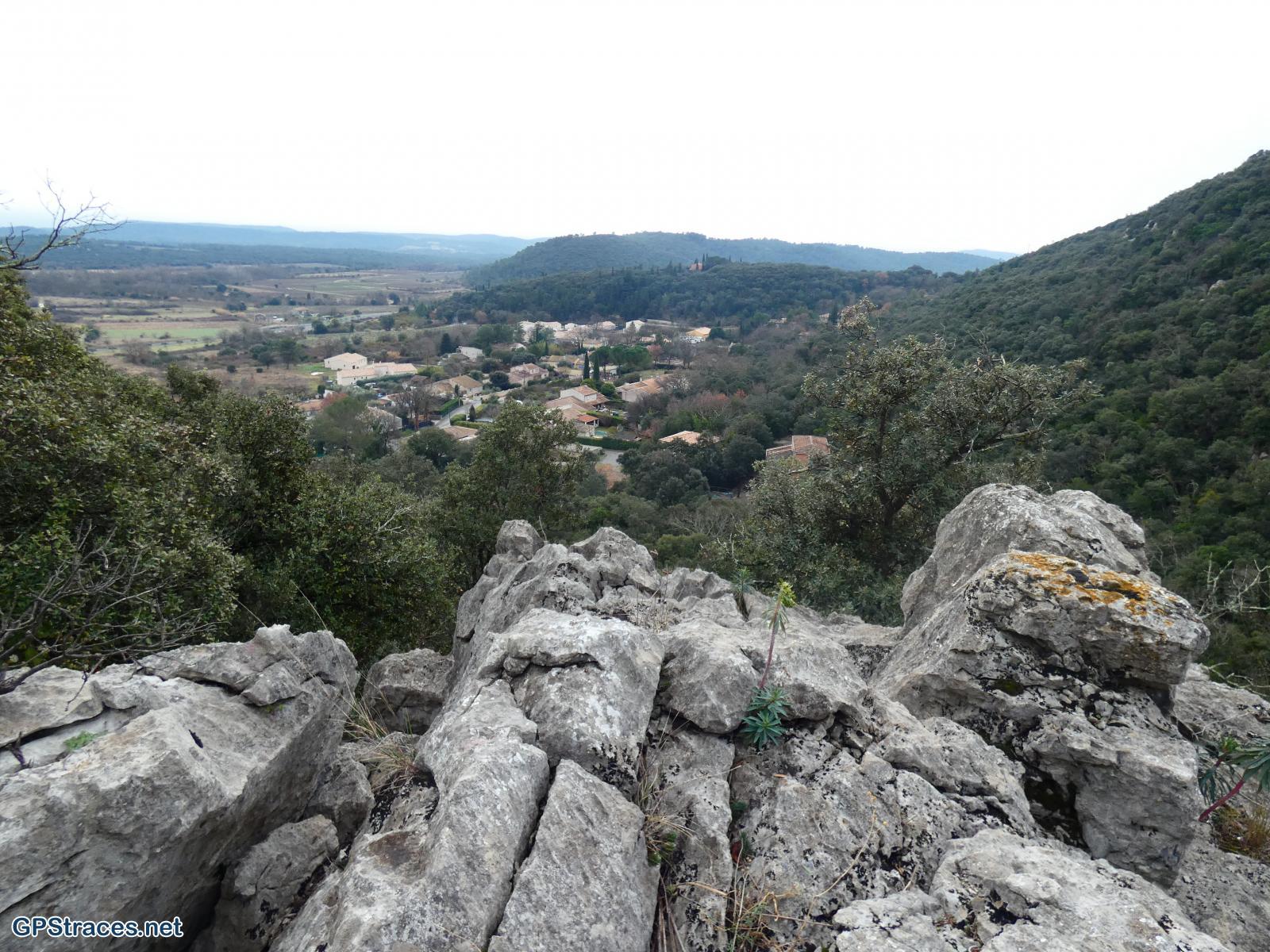 Gard-Corconne - Pont du Hasard - Crête de Taillade–12