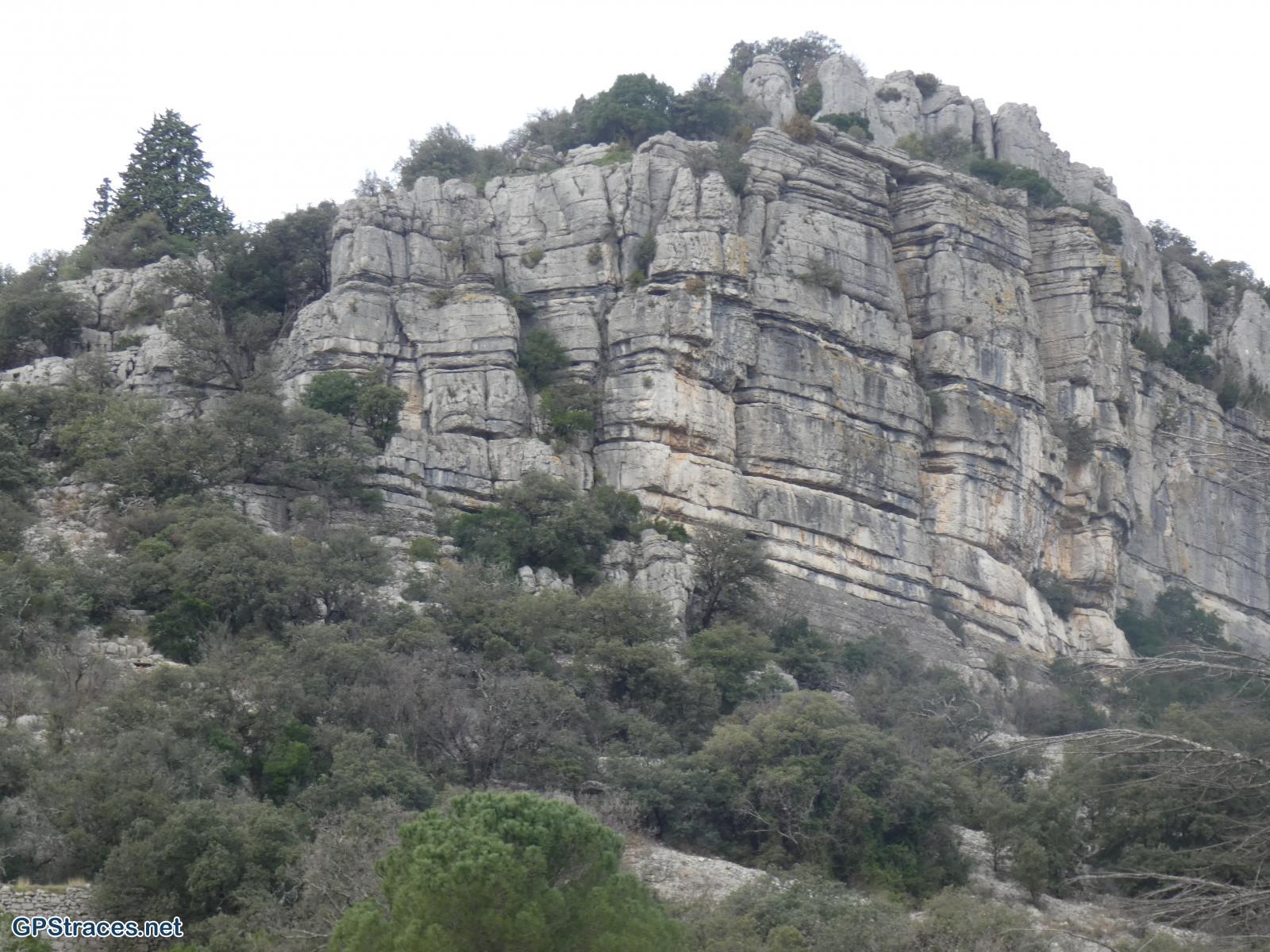 Gard-Corconne - Pont du Hasard - Crête de Taillade–0