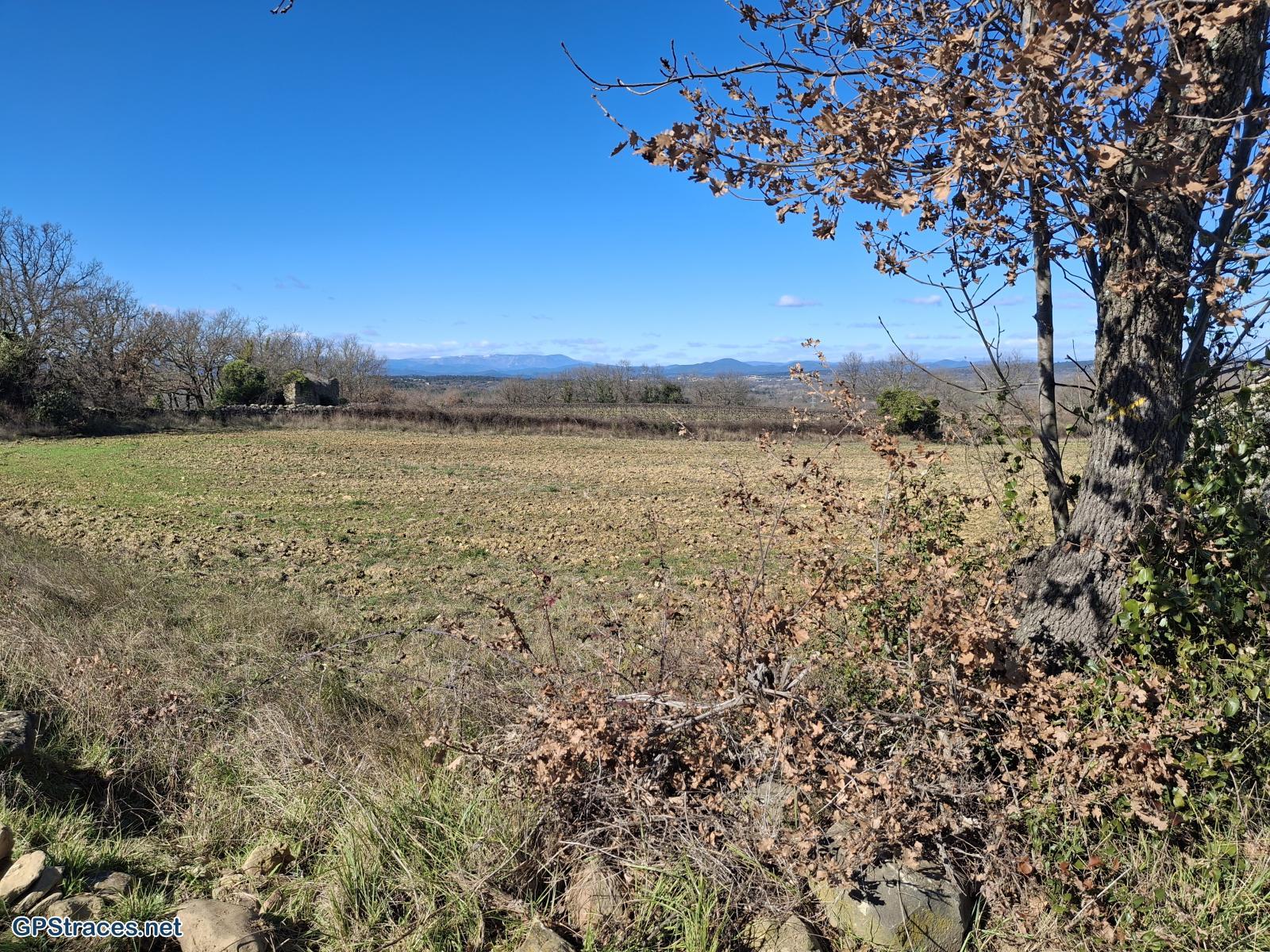 Au loin, les Cévennes