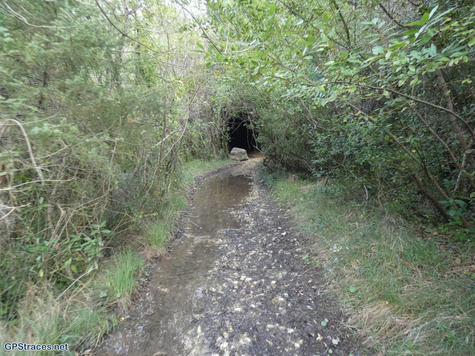 L'entrée du tunnel