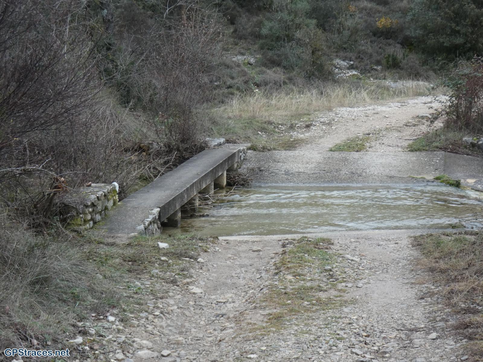 Gué n°5 : valat des Déros