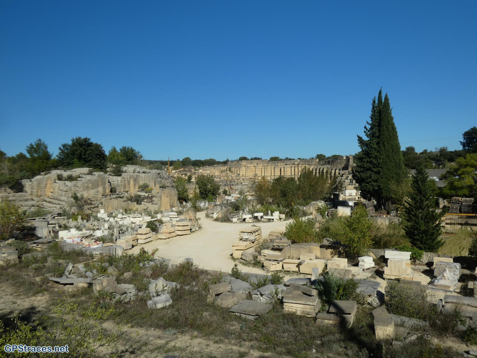 La carrière de Vers Pont Du Gard