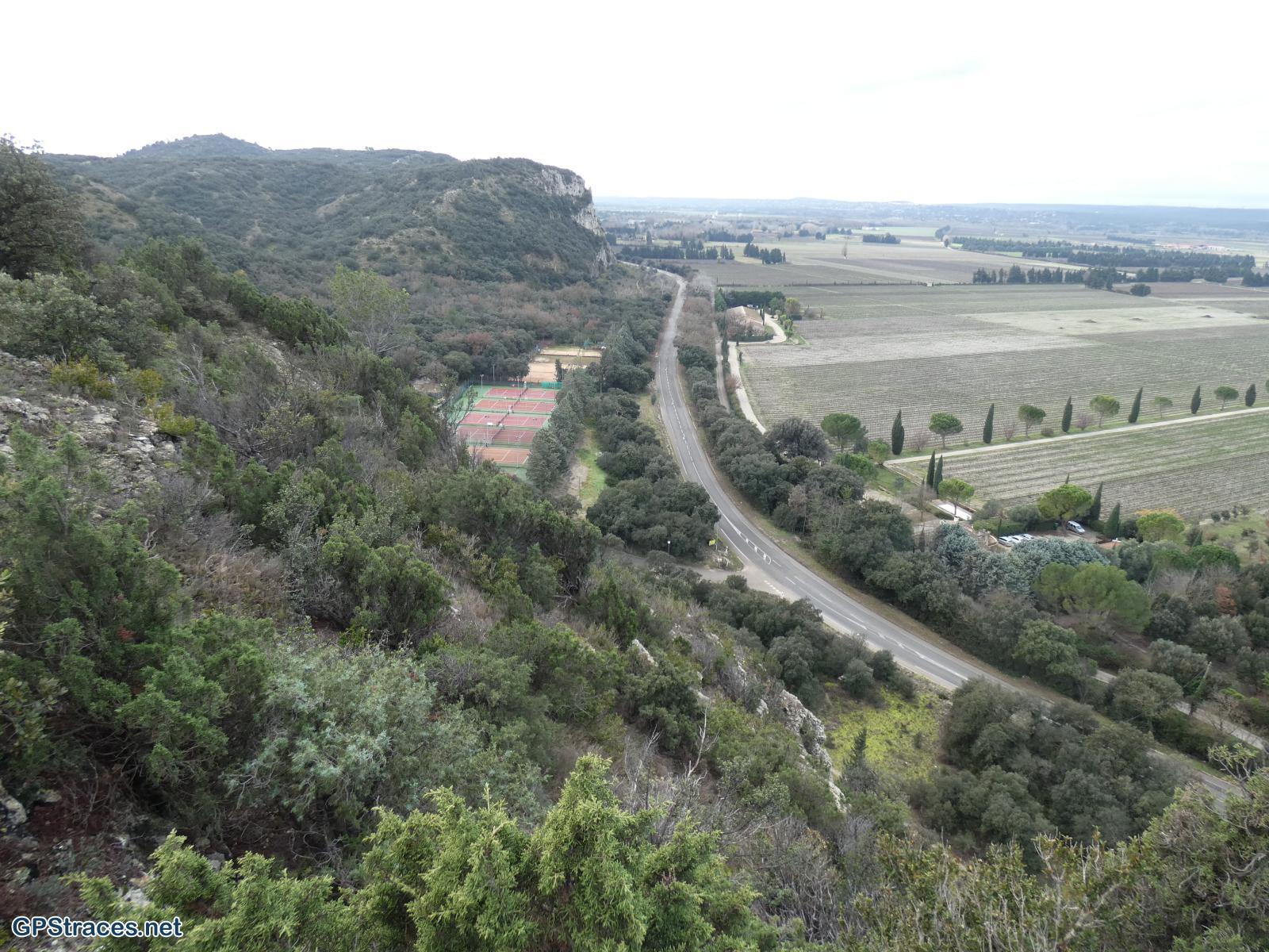 Gard-Villeneuve - Falaise de Pujau - Château Pointu - Les Perrières–5