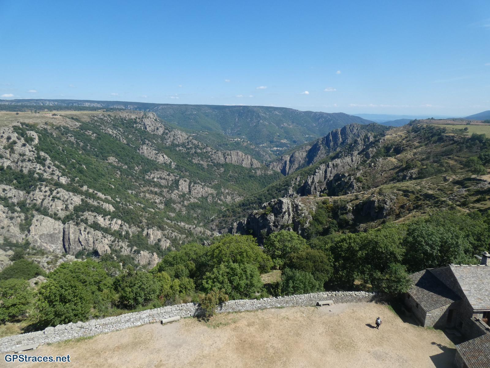 En haut de la tour