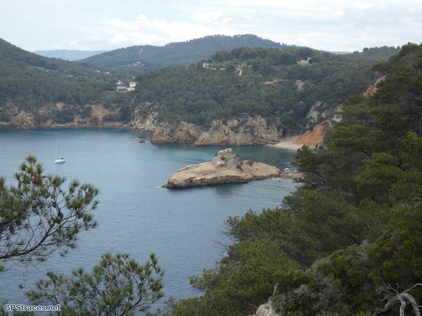 La baie de la Moutte