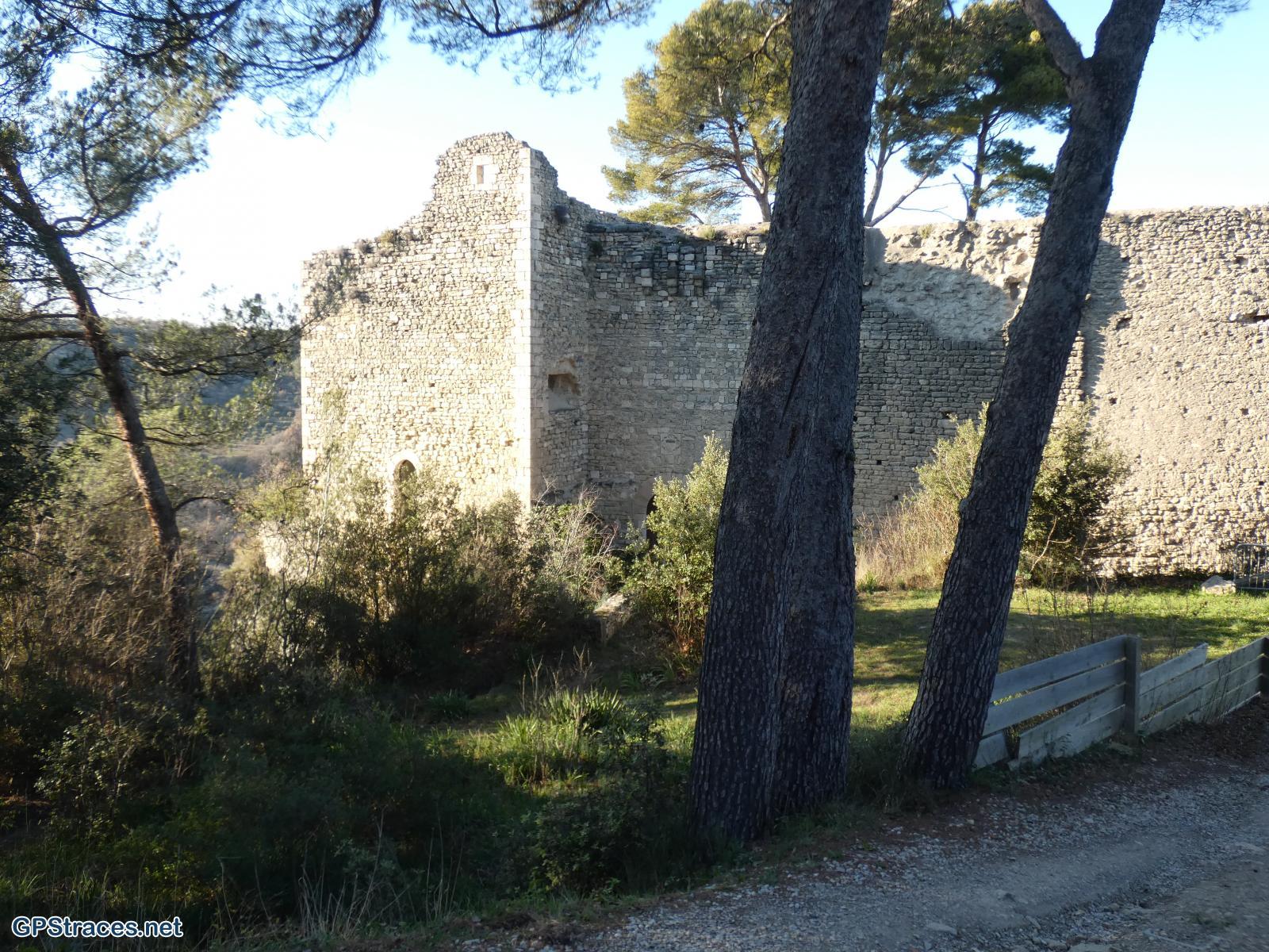 Le château du Beaucet