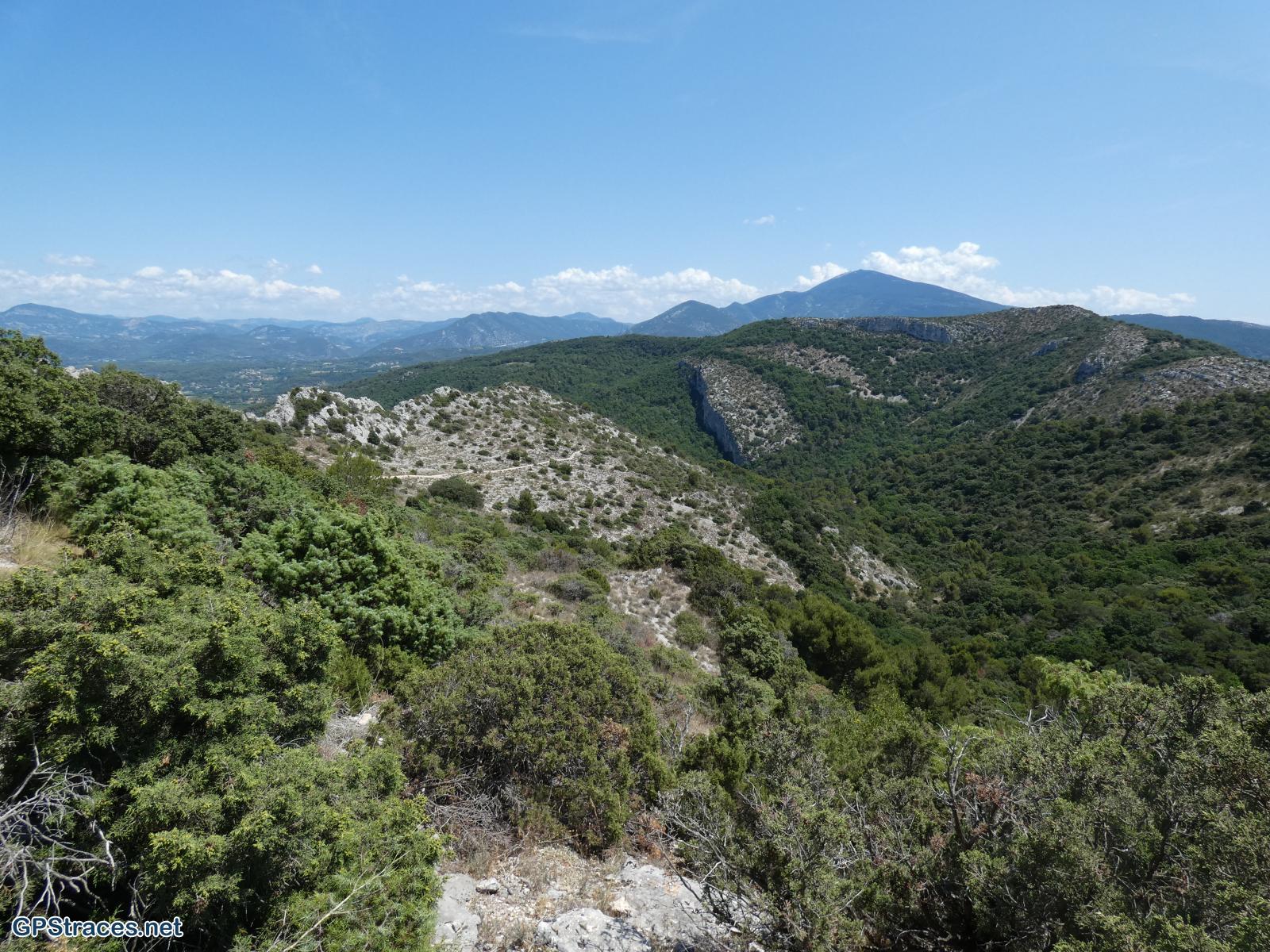 Vaucluse-Col de la Chaine - Crête de Saint Amand - Arfuyen–5