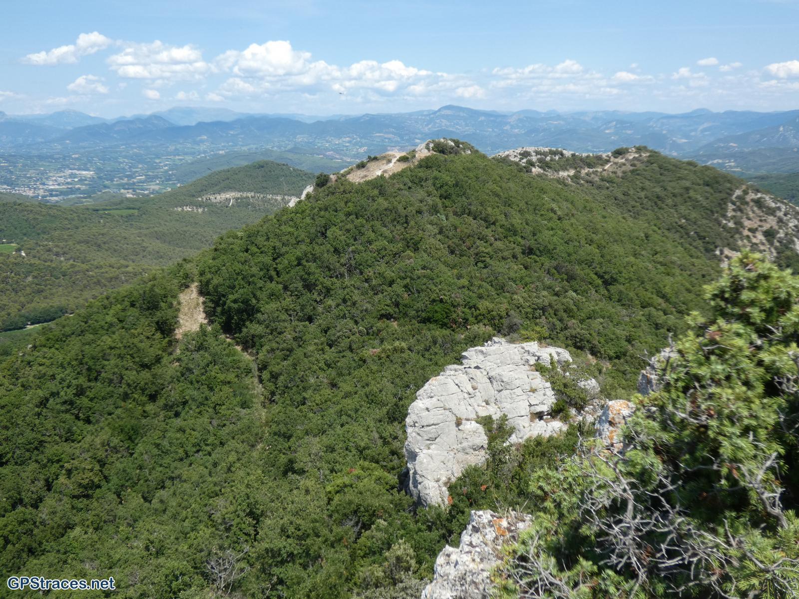 Vaucluse-Col de la Chaine - Crête de Saint Amand - Arfuyen–10